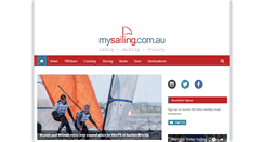 Desktop Screenshot of mysailing.com.au